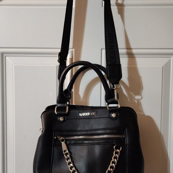 Steve Madden Madden NYC Black Hand Bag Crossbody - Picture 10 of 10